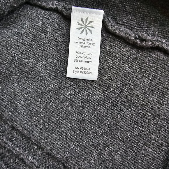 Athleta Gray Cowl Neck Sweater Dress size Medium - Picture 8 of 9